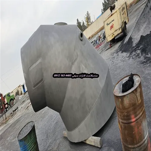 سندبلاست با ساینده اکسید آلومینیوم قطعه توربین مپنا توگا